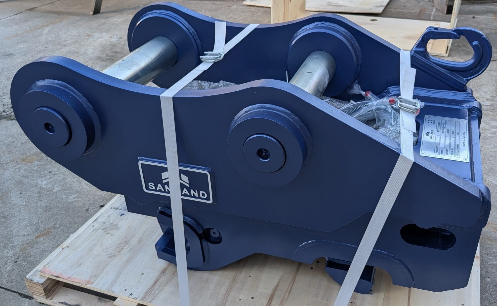 Double lock Quick Hitch